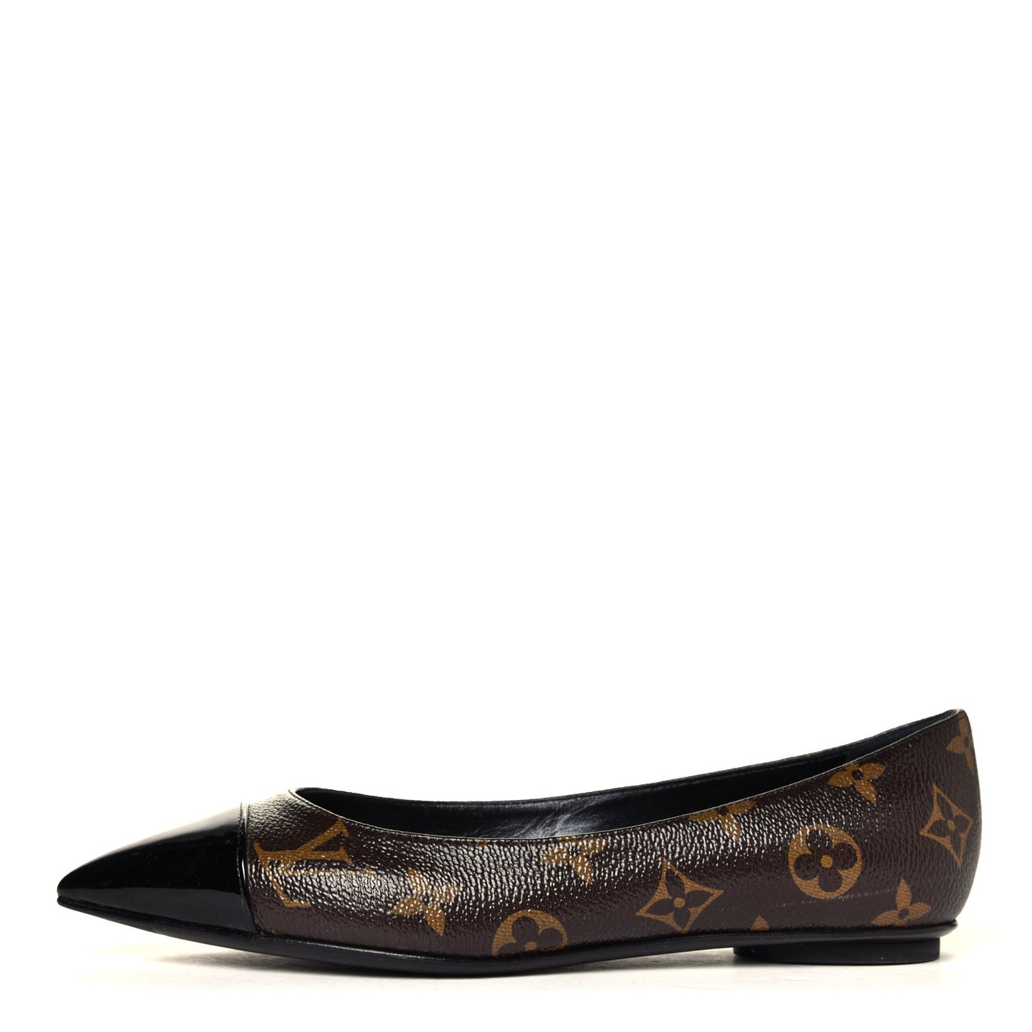 Patent Monogram Fetish Ballerina Flats 35.5