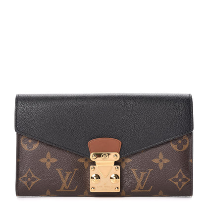 Louis Vuitton Monogram Pallas Wallet Black 1 of 11