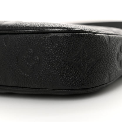 Louis Vuitton Empreinte Monogram Giant Multi Pochette Accessories Large Pochette Black 9 of 10