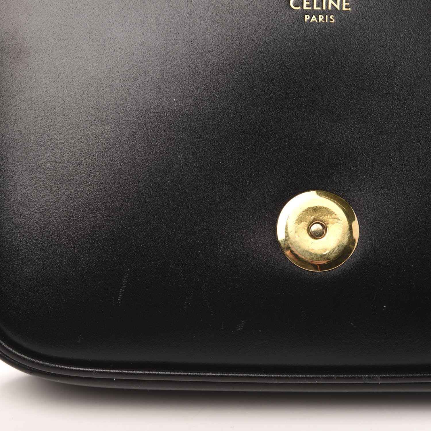 Celine Smooth Calfskin Tassel Belt Bag Black 11 of 11