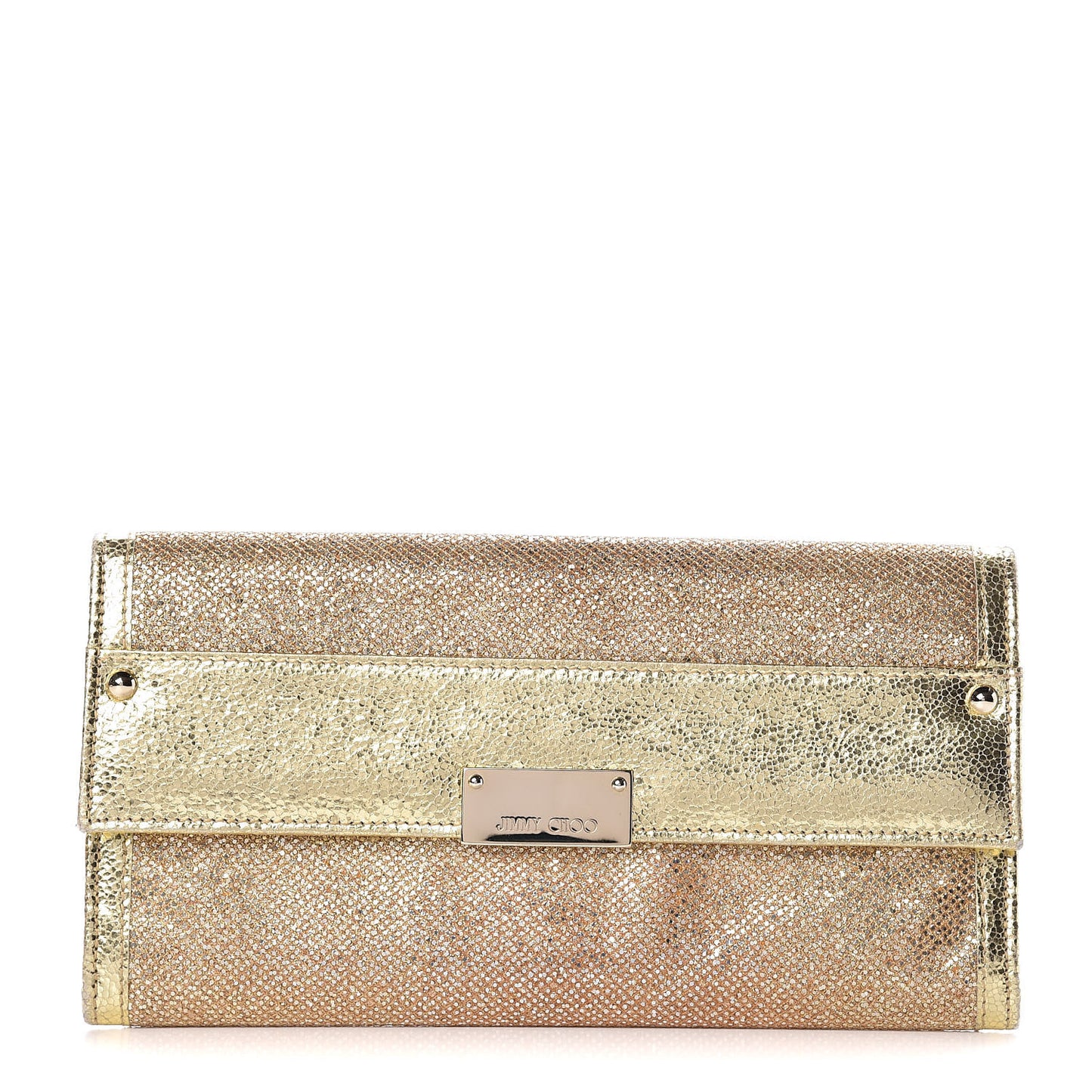 Glitter Fabric Reese Clutch Wallet Metallic