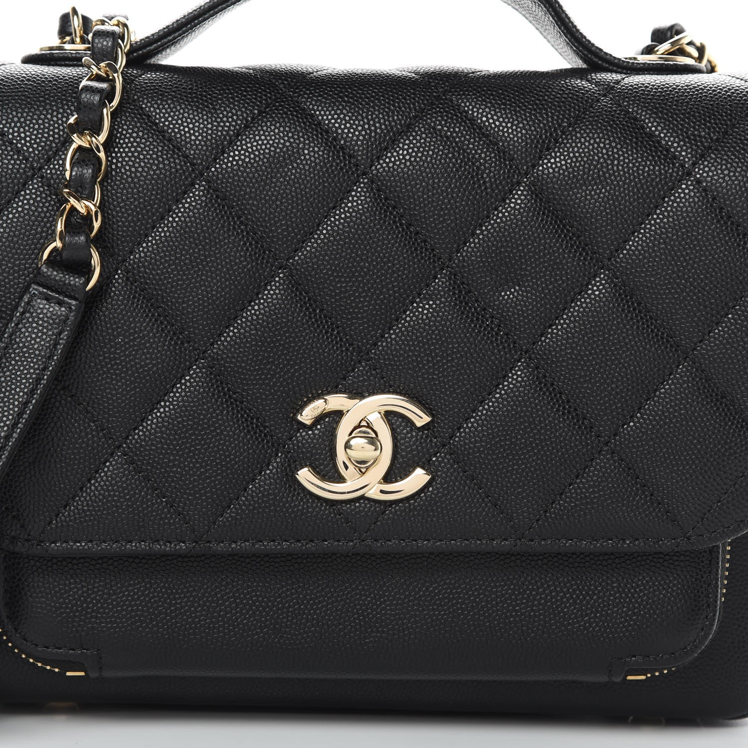 Chanel Caviar Quilted Medium Business Affinity Flap Black 8 of 13