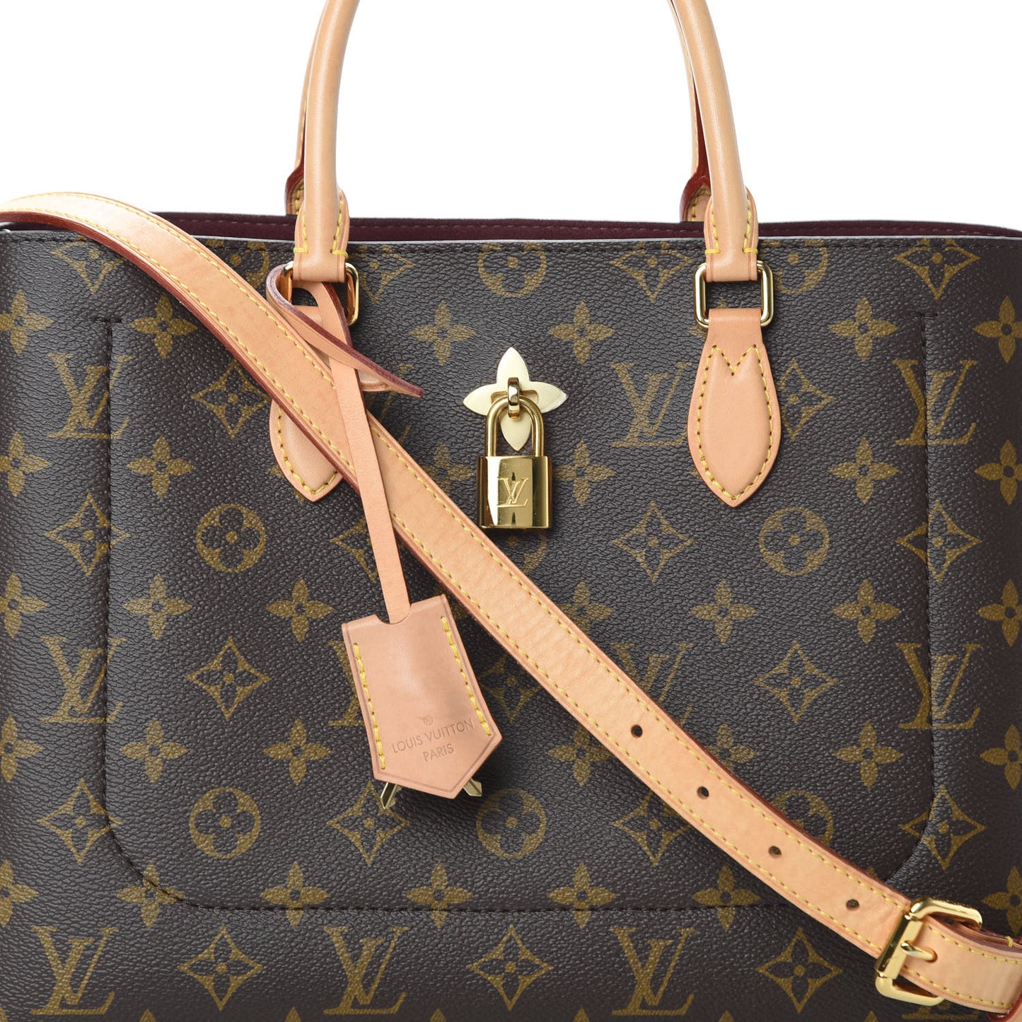 Monogram Flower Tote