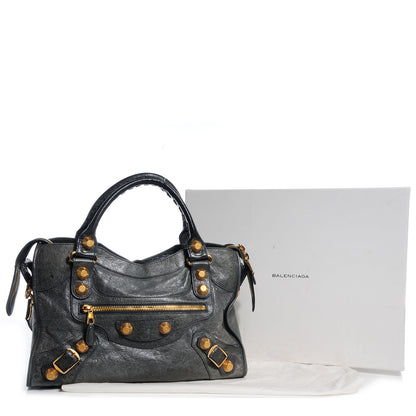 Balenciaga Agneau Giant 21 Gold Hardware City Anthracite 4 of 12