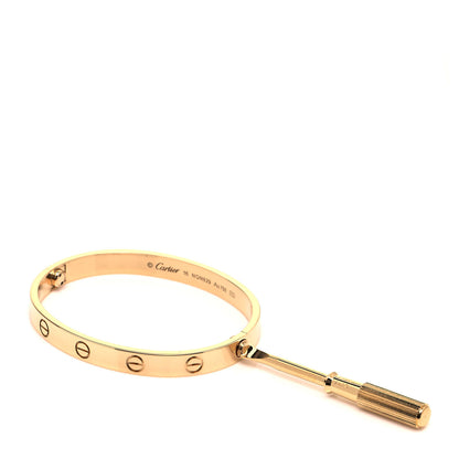 Cartier 18K Yellow Gold LOVE Bracelet 16 5 of 6