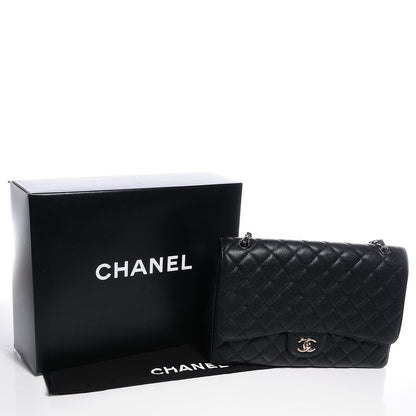 Chanel Caviar Maxi Single Flap Black 5 of 9
