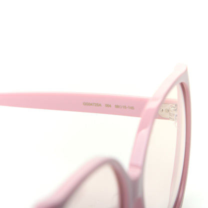 Gucci Acetate Oversize Square GG0472S Sunglasses Pink 6 of 7