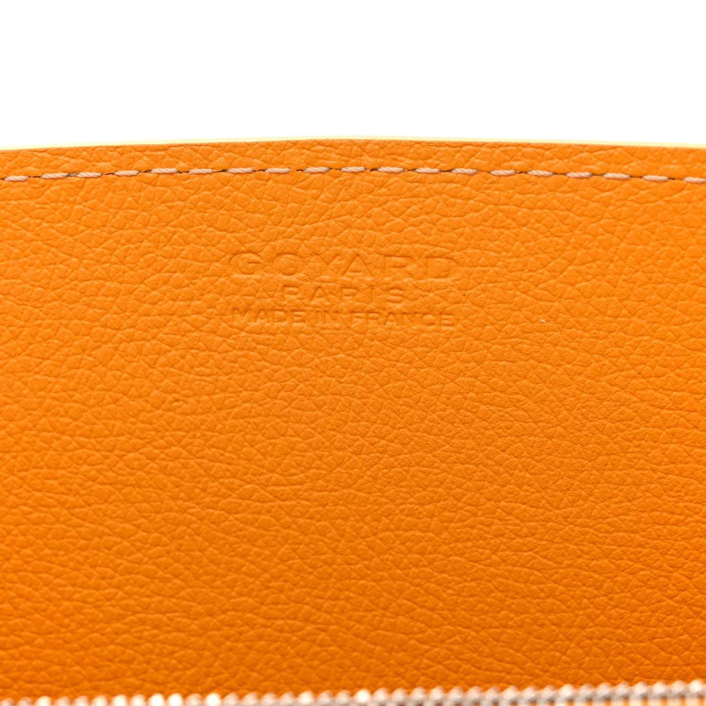 Goyardine Rouette Structure PM Yellow