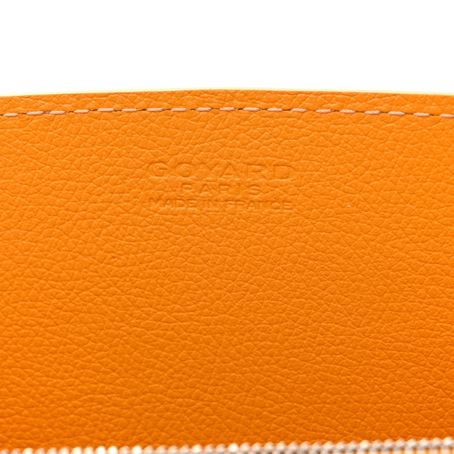 Goyard Goyardine Rouette Structure PM Yellow 6 of 9