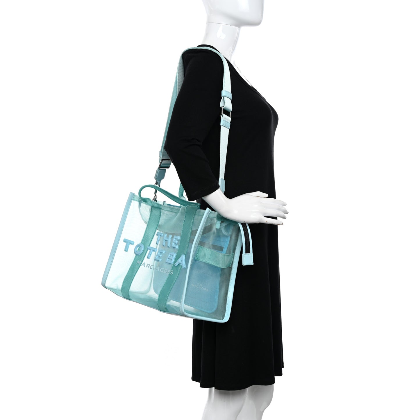 Mesh Large The Tote Bag Pale Blue