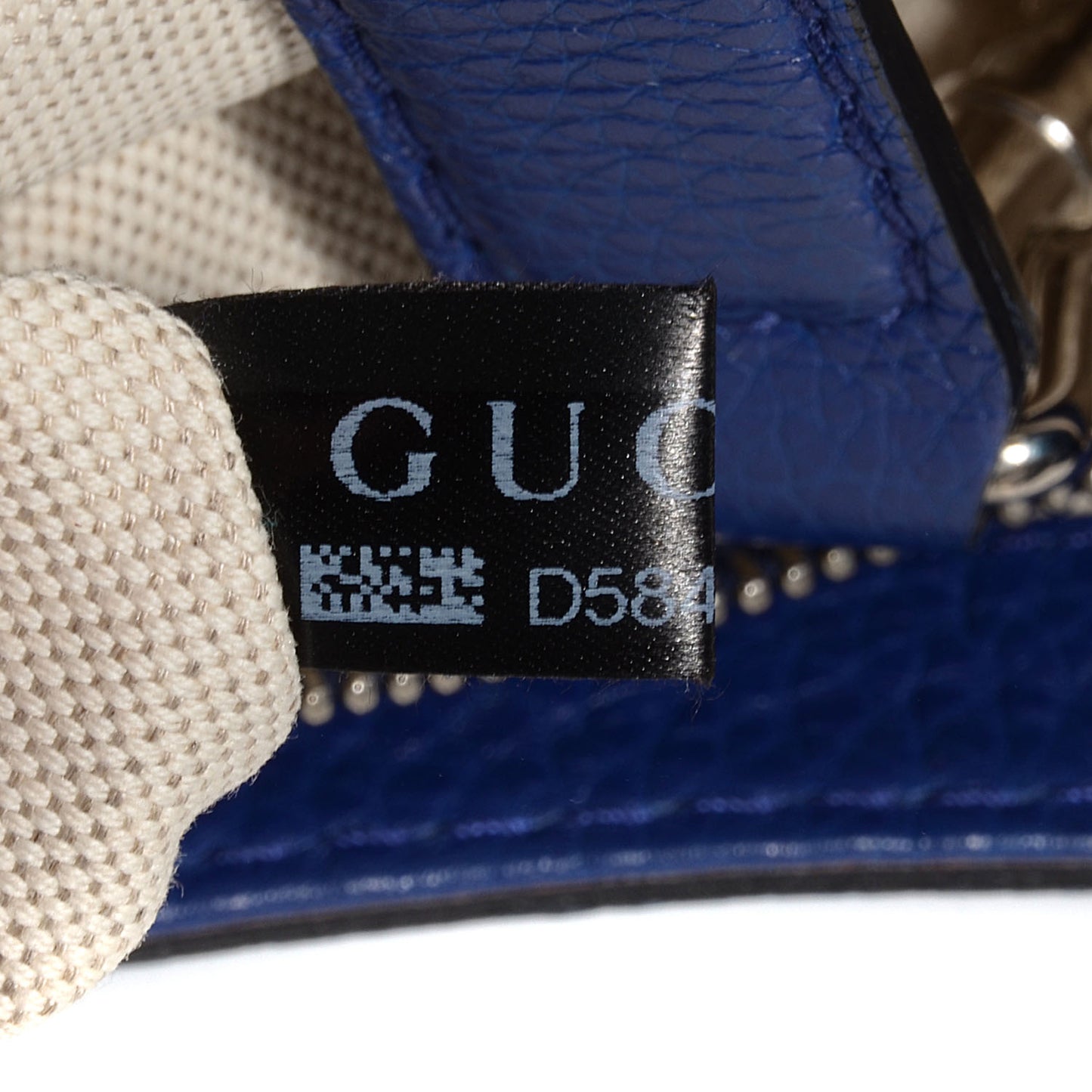 Calfskin Embellished Large New Jackie Hobo Blue
