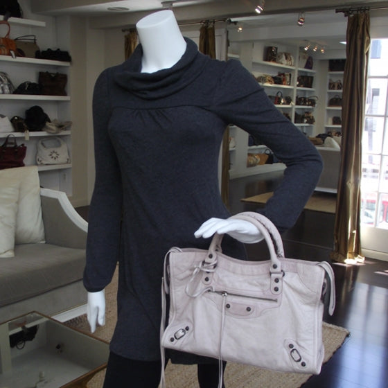 Balenciaga Agneau Classic Hardware City Bois de Rose 2 of 14
