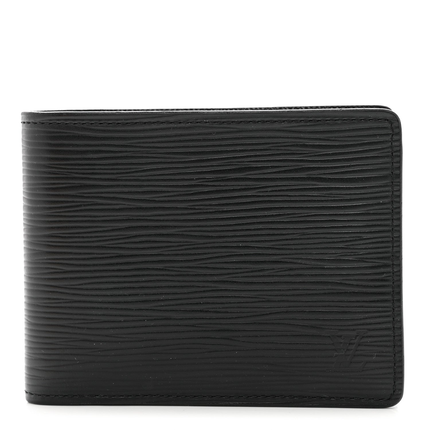 Louis Vuitton Epi Slender Wallet Black 1 of 8