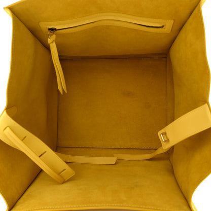 Celine Supple Calfskin Large Phantom Luggage Sun Yellow 5 of 11