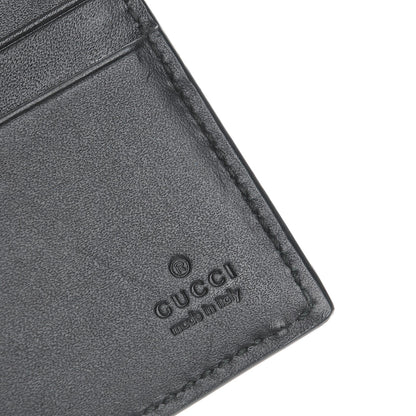 Gucci GG Supreme Monogram Blooms Bi-Fold Wallet Beige New Military Black 7 of 9
