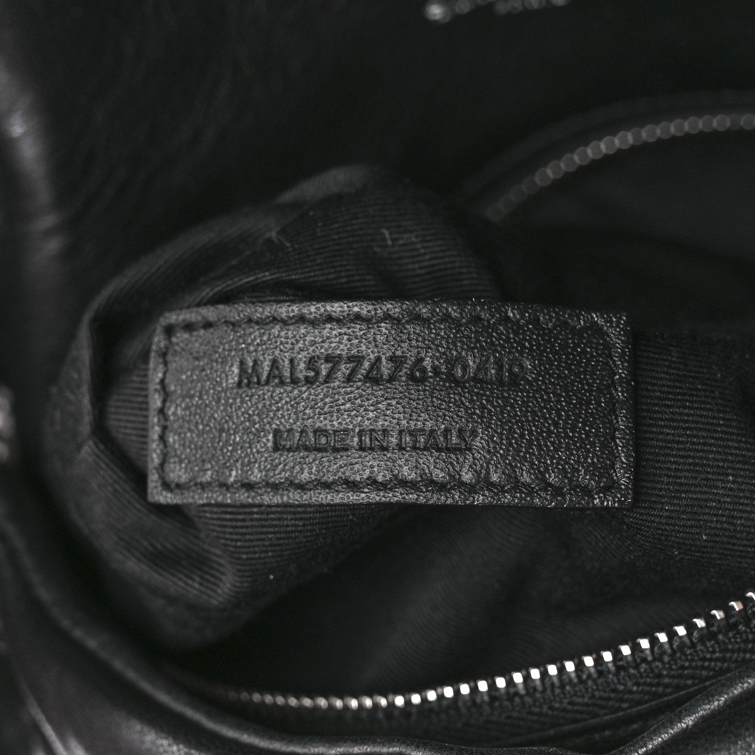 Saint Laurent Lambskin Quilted Small Loulou Puffer Monogram Chain Satchel Black 8 of 12