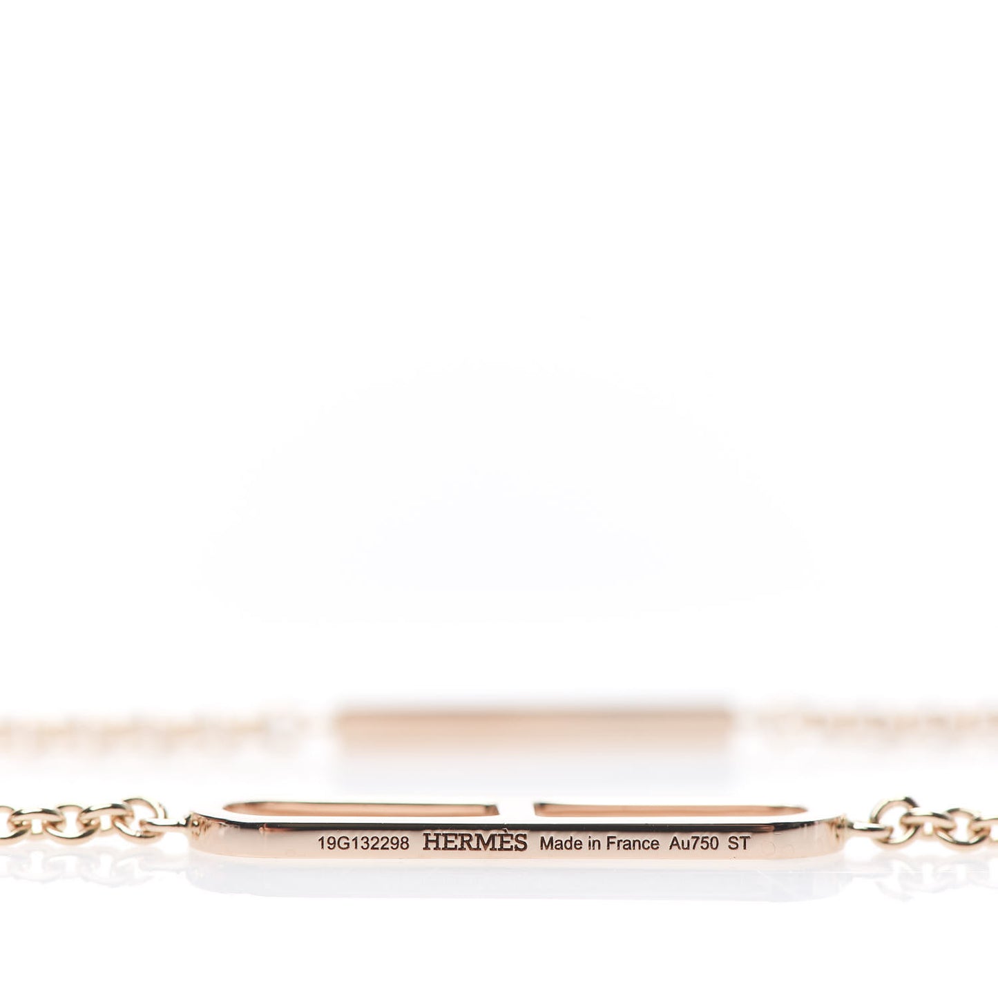 18K Rose Gold PM Ever Chaine D'Ancre Double Necklace ST