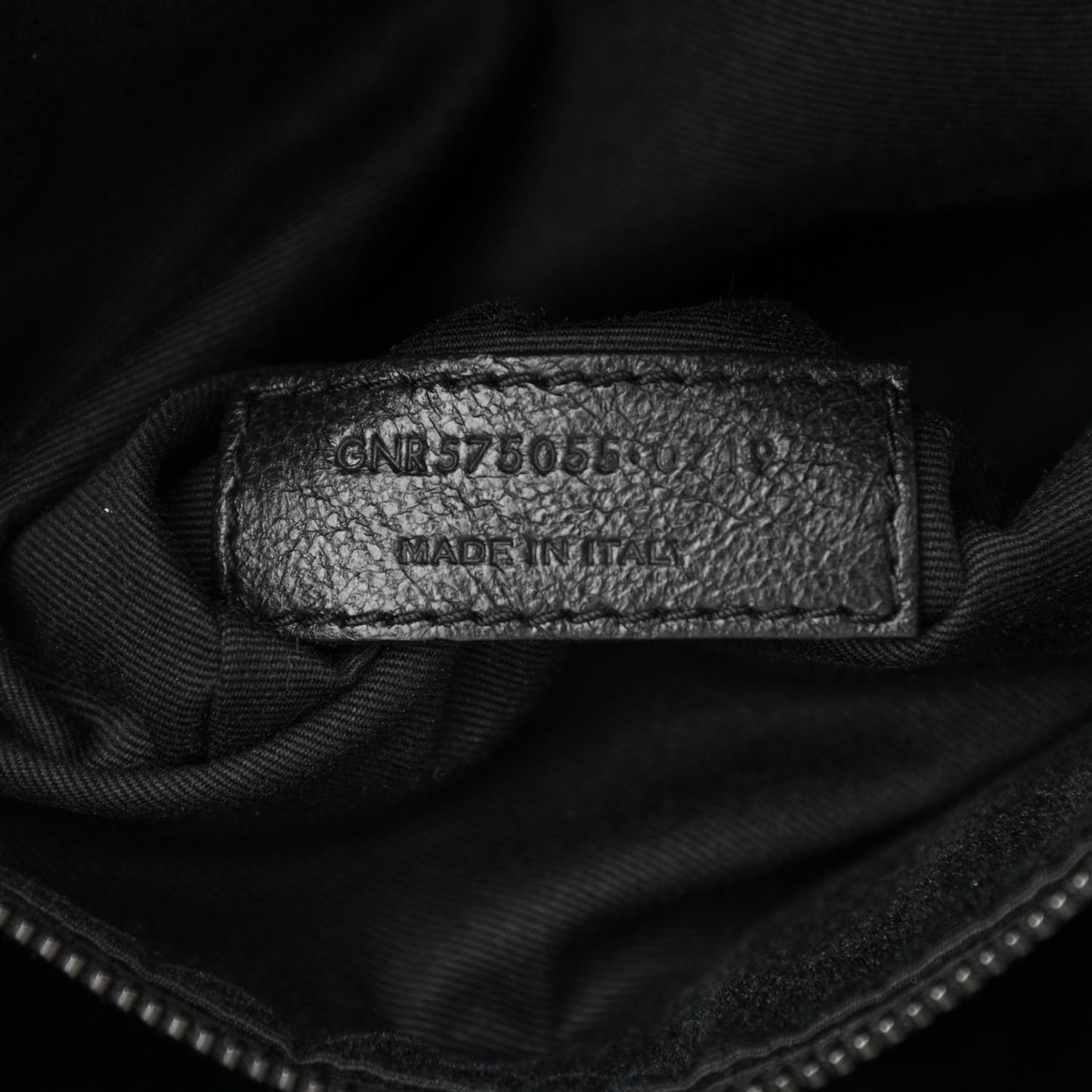 Crinkled Calfskin Matelasse Monogram Medium Niki Chain Satchel Black