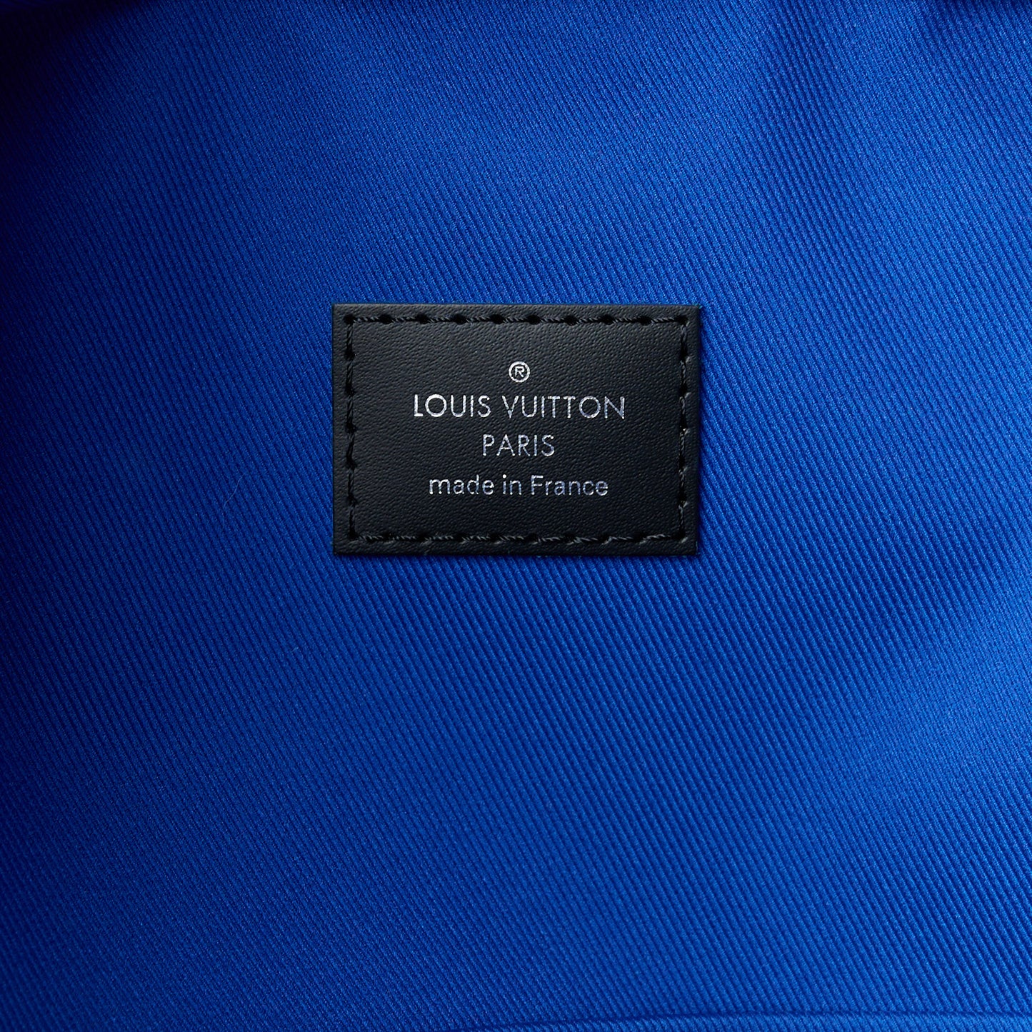 Damier Graphite Logo Josh Backpack Blue Multicolor