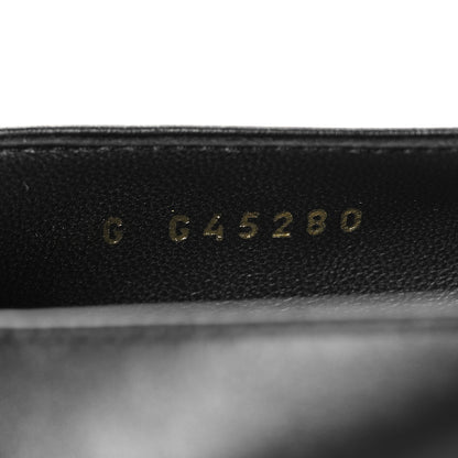 Chanel Calfskin Patent Mary Janes Flats 36.5 Black 7 of 10