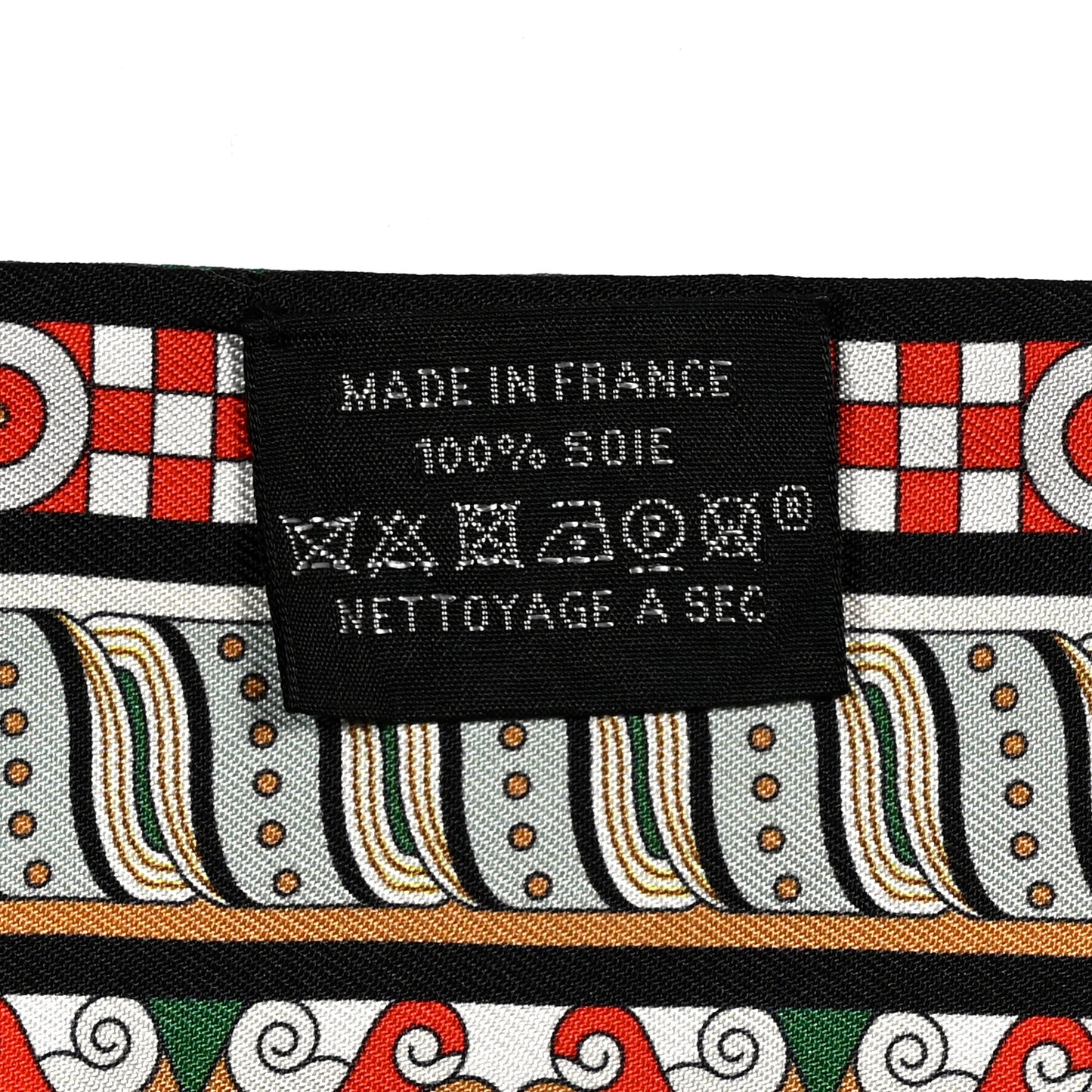 Silk Harnais En Rosace Twilly Vert Beige Vermillion