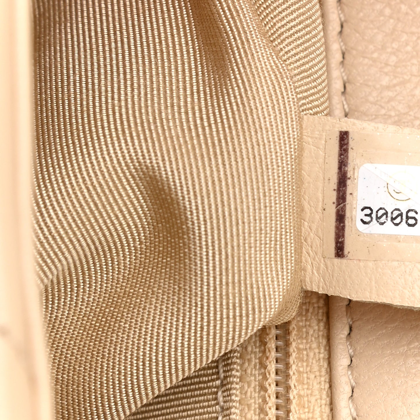 Goatskin Quilted Medium Chanel 19 Flap Beige