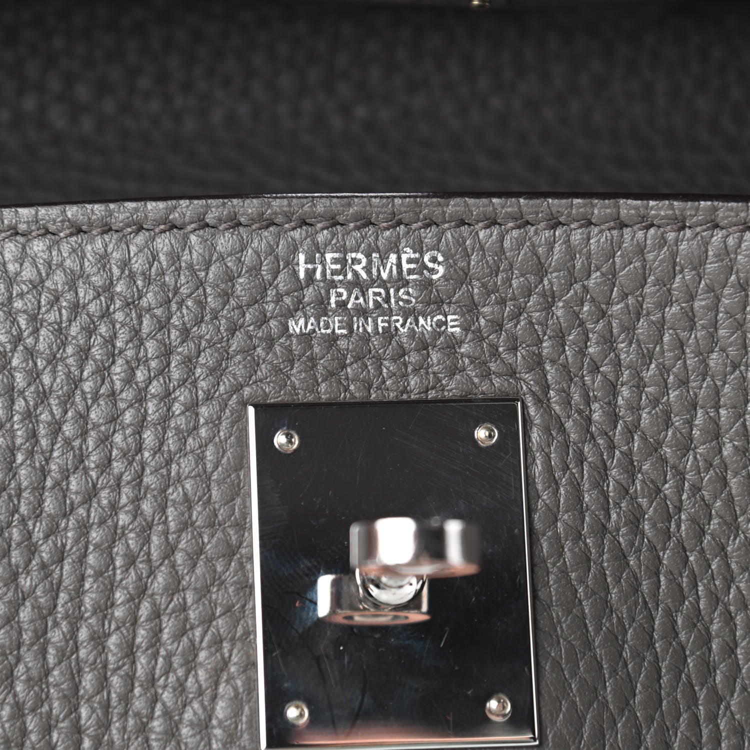 Hermes Kelly Retourne 32 Etain 5 of 10
