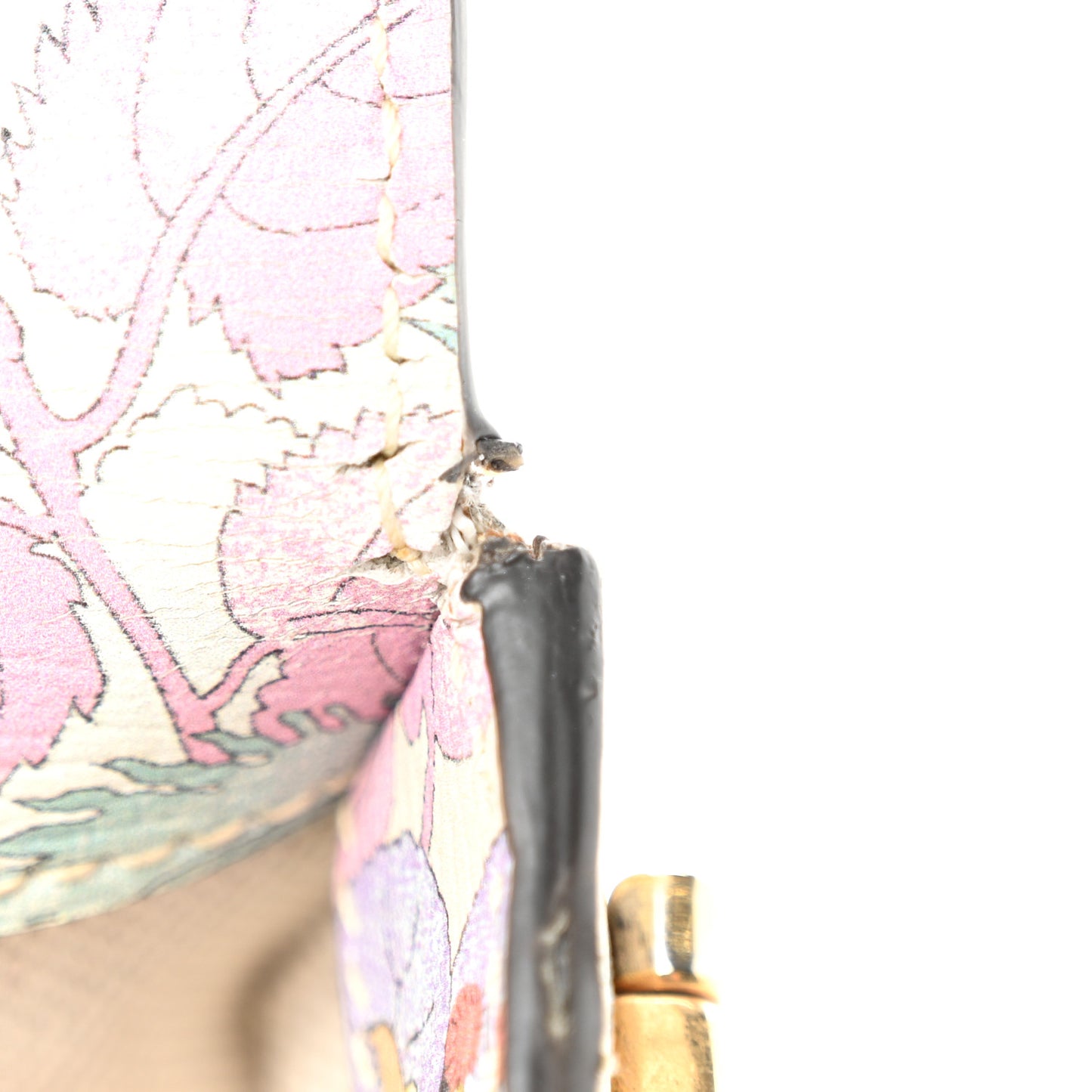 New Shangai Calfskin Tiger Savanah Web Mini Horsebit 1955 Shoulder Bag Chalky White Multicolor