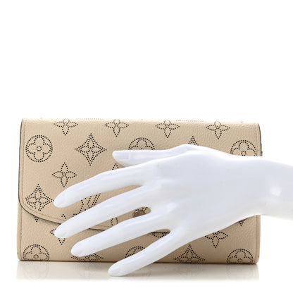 Louis Vuitton Mahina Iris Wallet NM Ivory 2 of 11