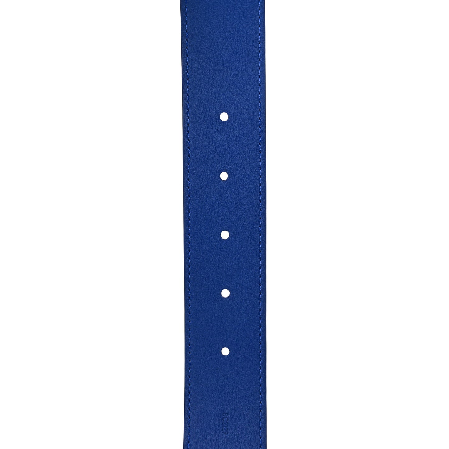 Ostrich 40MM Belt 95 38 Blue