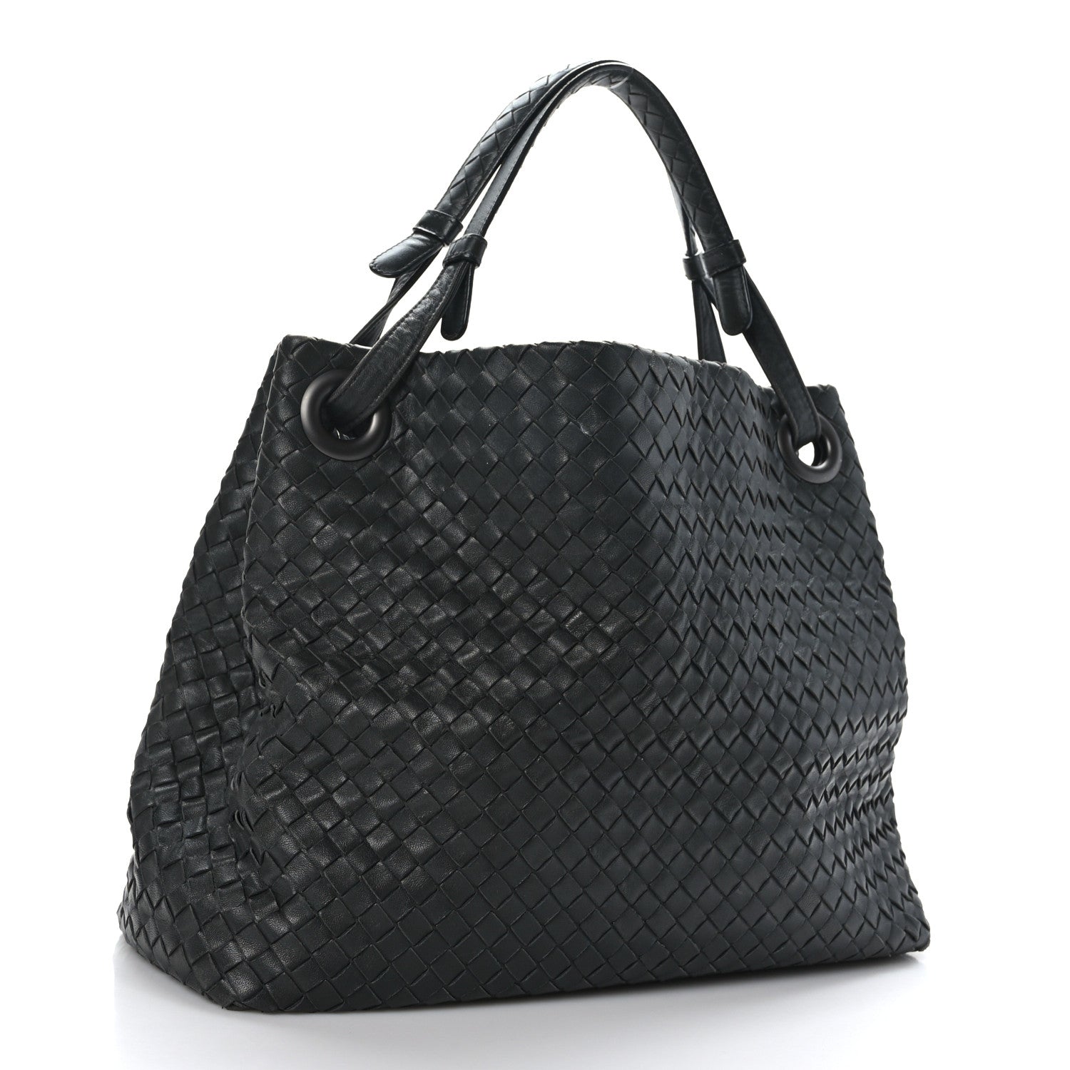 Bottega Veneta Nappa Intrecciato Bella Tote Grey 3 of 8