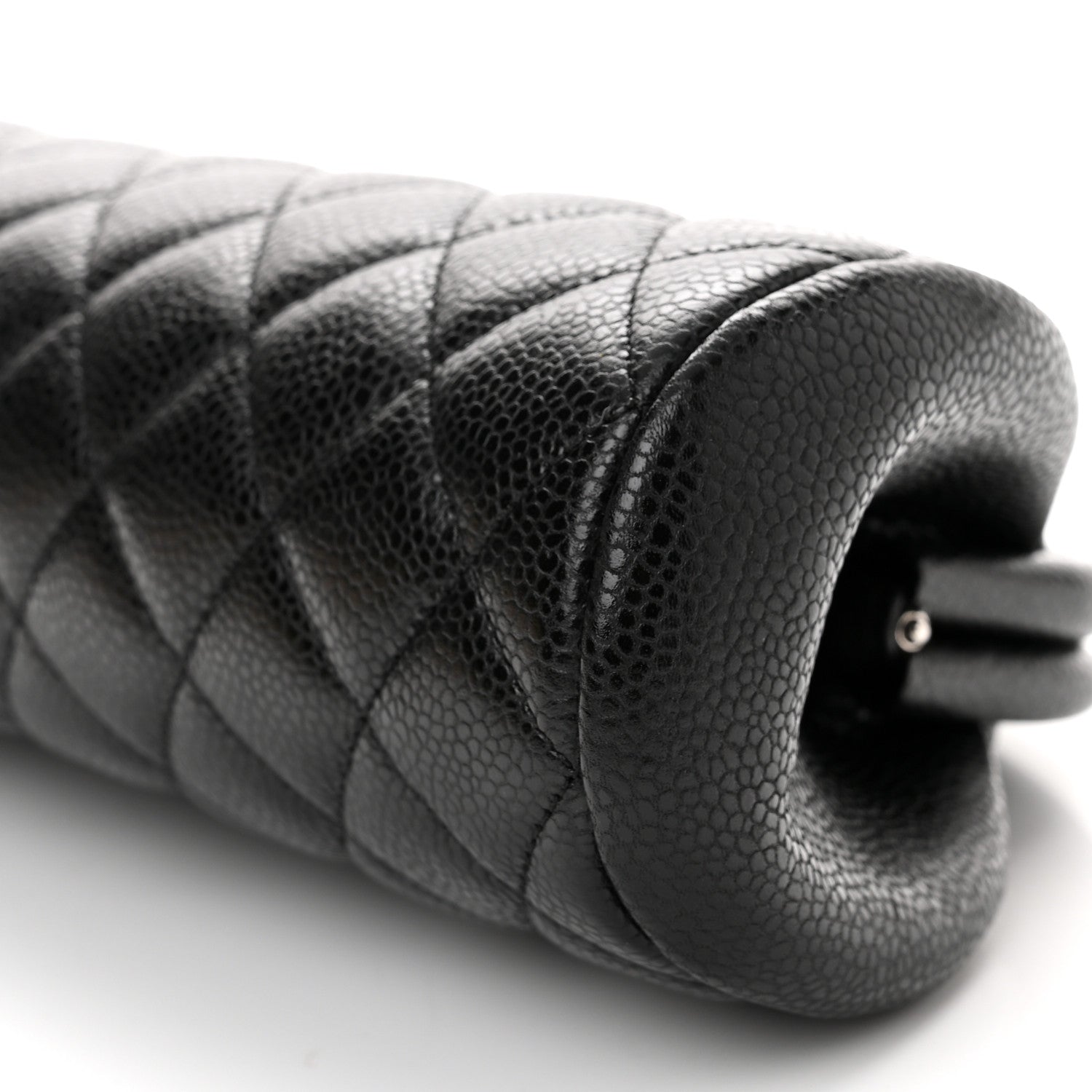 Chanel Caviar Quilted Timeless Clutch Black 10 of 11