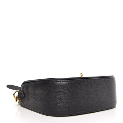Mulberry Small Classic Grain Calfskin Small Darley Satchel Black 4 of 7