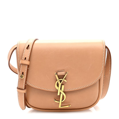 Saint Laurent Smooth Vintage Calfskin Small Kaia Satchel Brown Gold 1 of 10