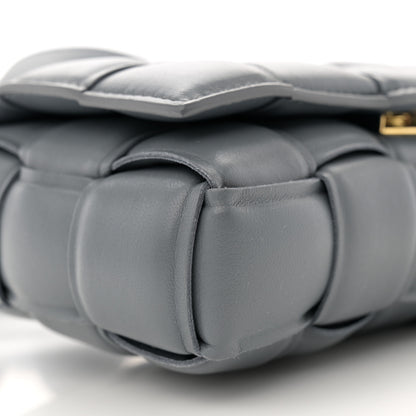 Bottega Veneta Nappa Maxi Intreccio Small Padded Cassette Crossbody Bag Thunder 9 of 11