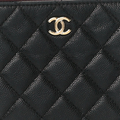 Chanel Caviar Quilted Cosmetic Case Black 8 of 13