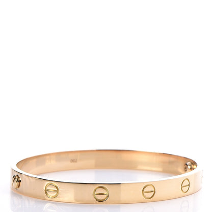 Cartier 18K Yellow Gold LOVE Bracelet 17 3 of 6