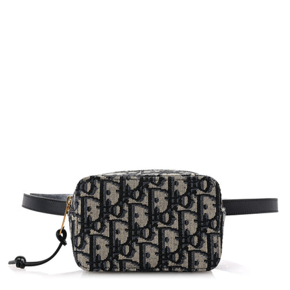 Christian Dior Oblique Belt Pouch Blue 1 of 9