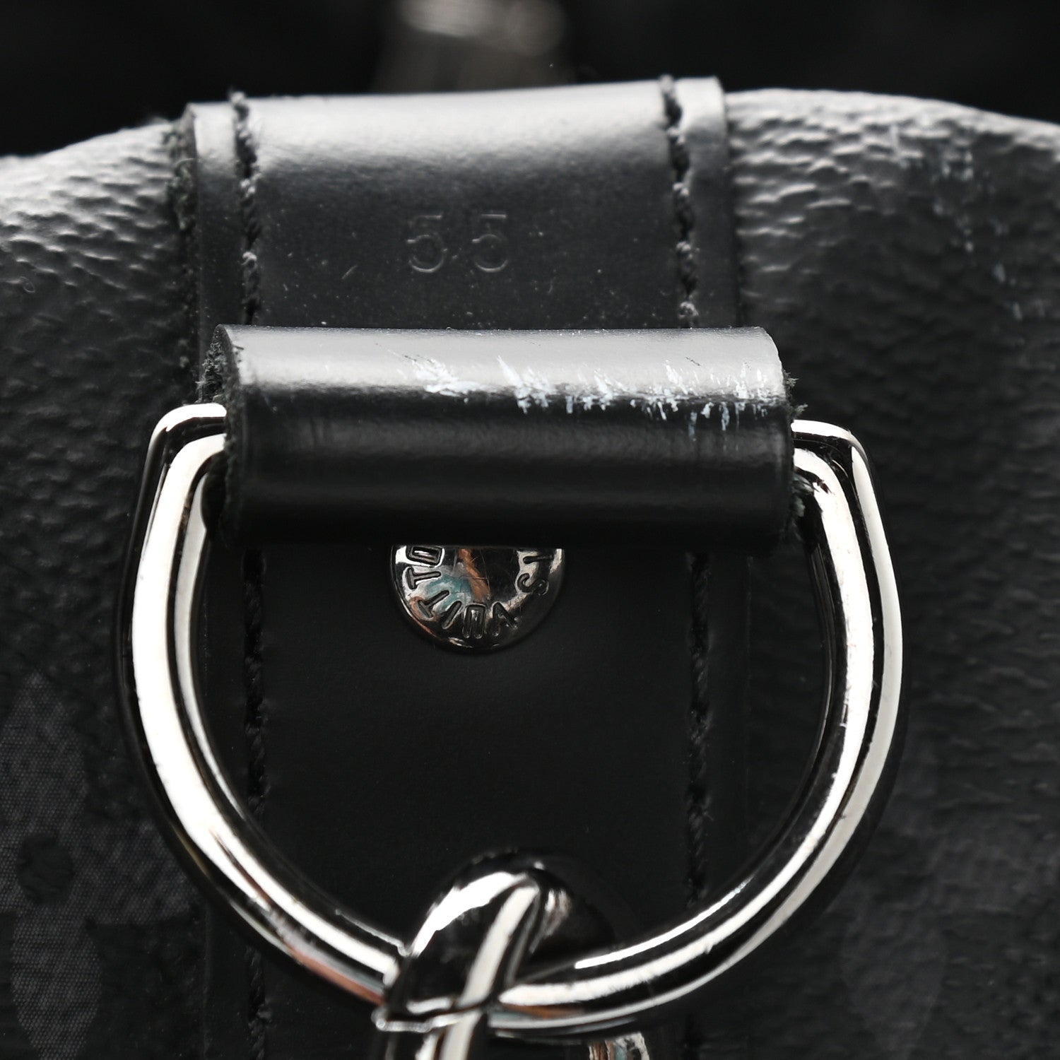 Louis Vuitton Monogram Eclipse Keepall Bandouliere 55 11 of 15