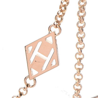 Hermes 18K Rose Gold Diamond Gambade Bracelet SH 7 of 7