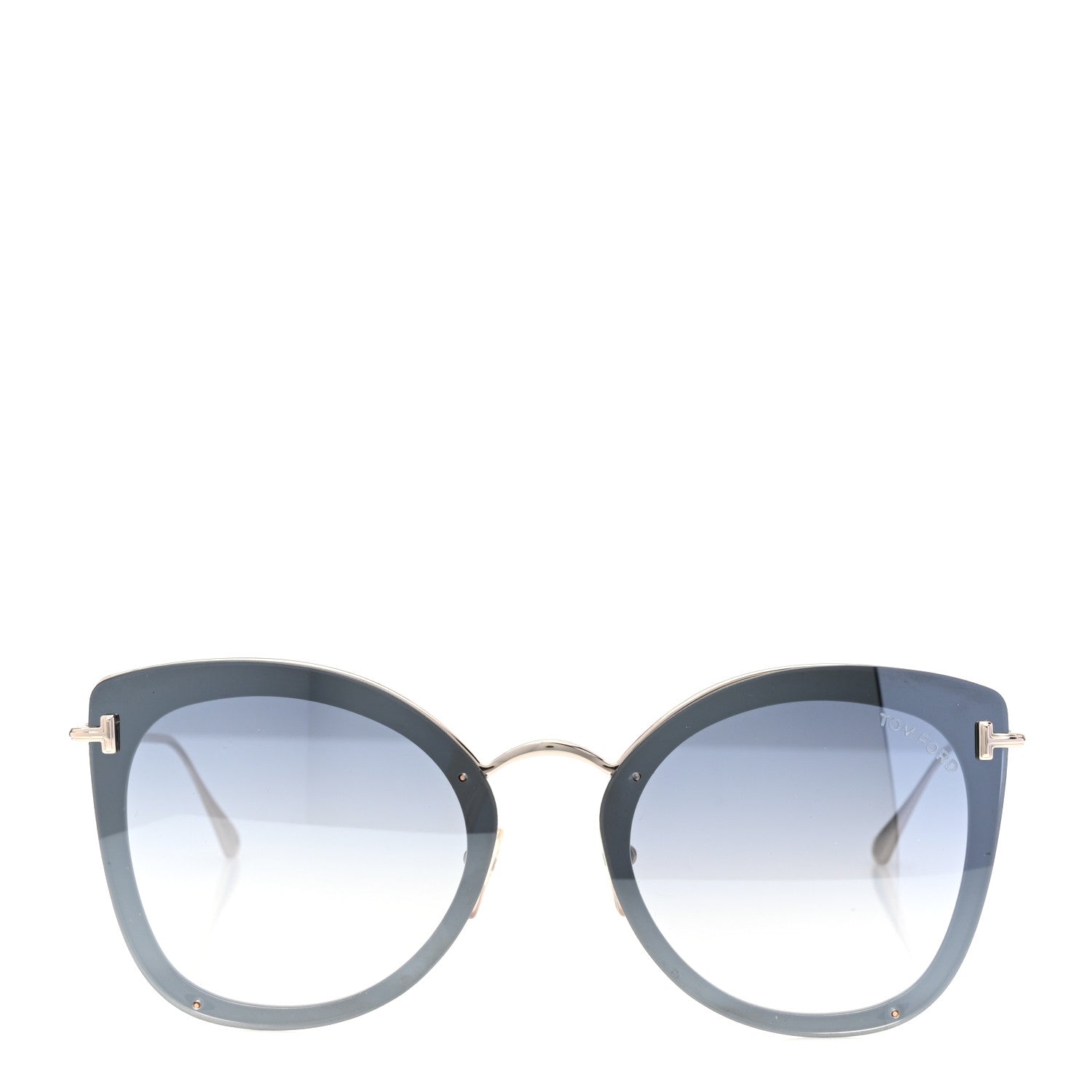 Tom Ford Charlotte Sunglasses TF657 Blue Havana 2 of 8