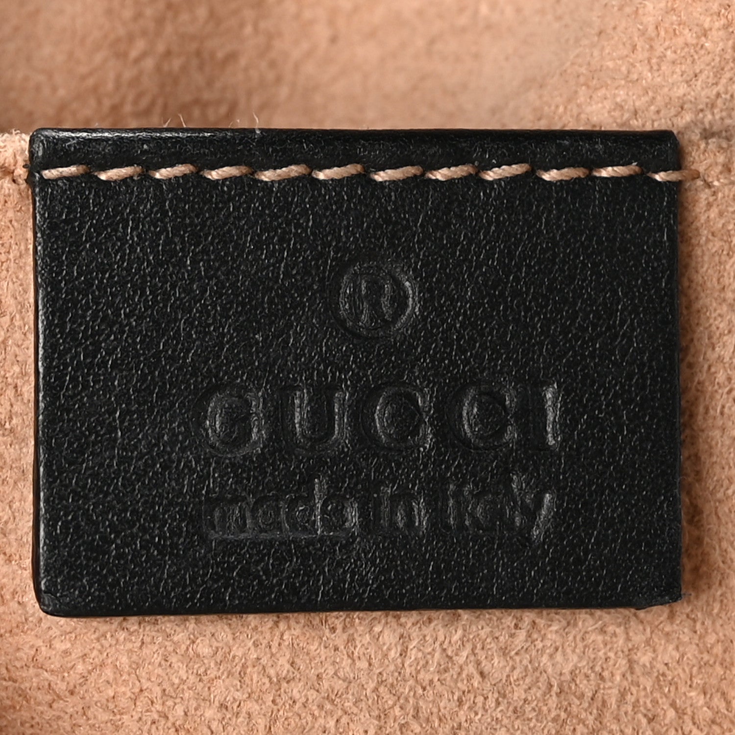 Gucci Calfskin Matelasse Animal Studs Small GG Marmont Chain Shoulder Bag Black 6 of 10