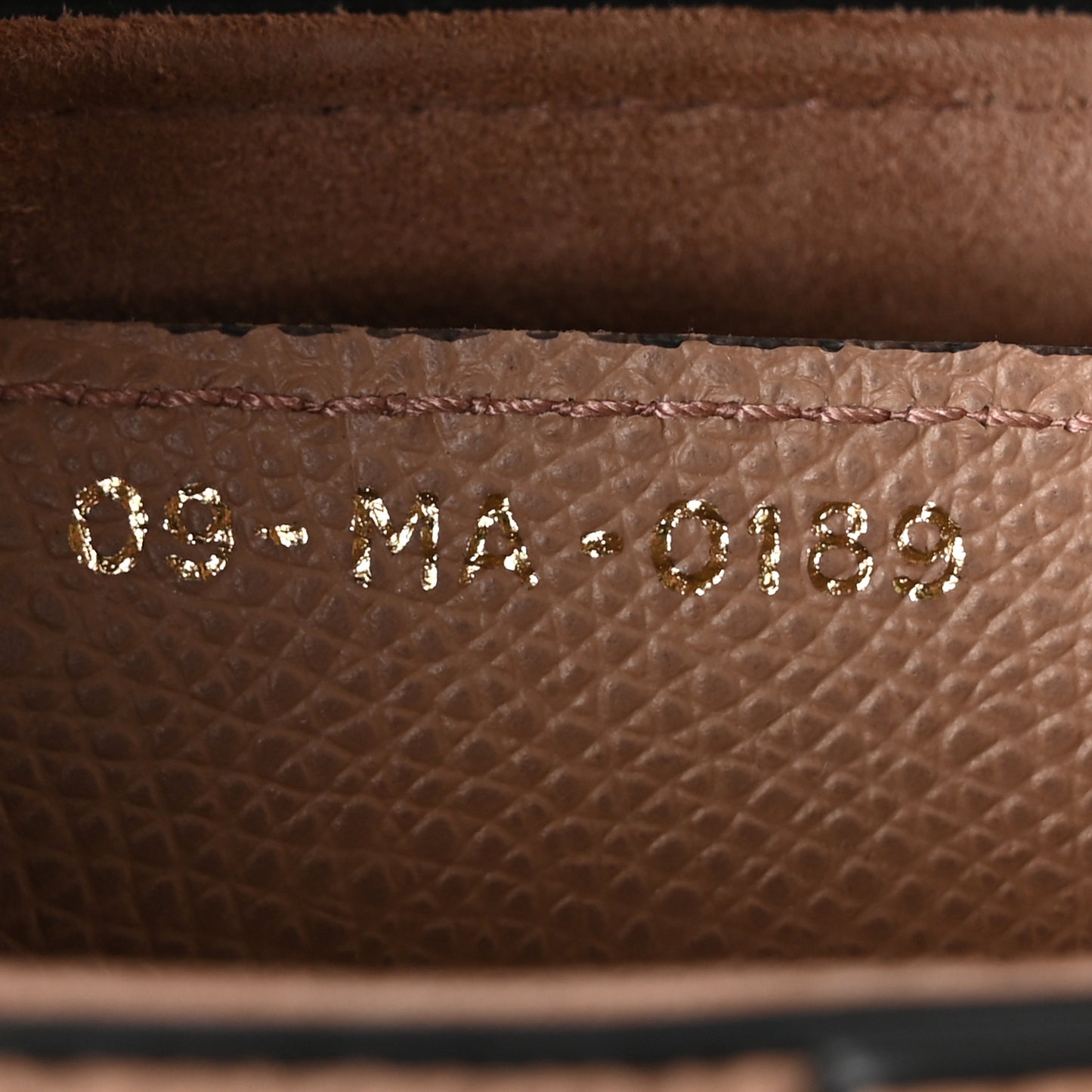 Grained Calfskin Saddle Bag Fard