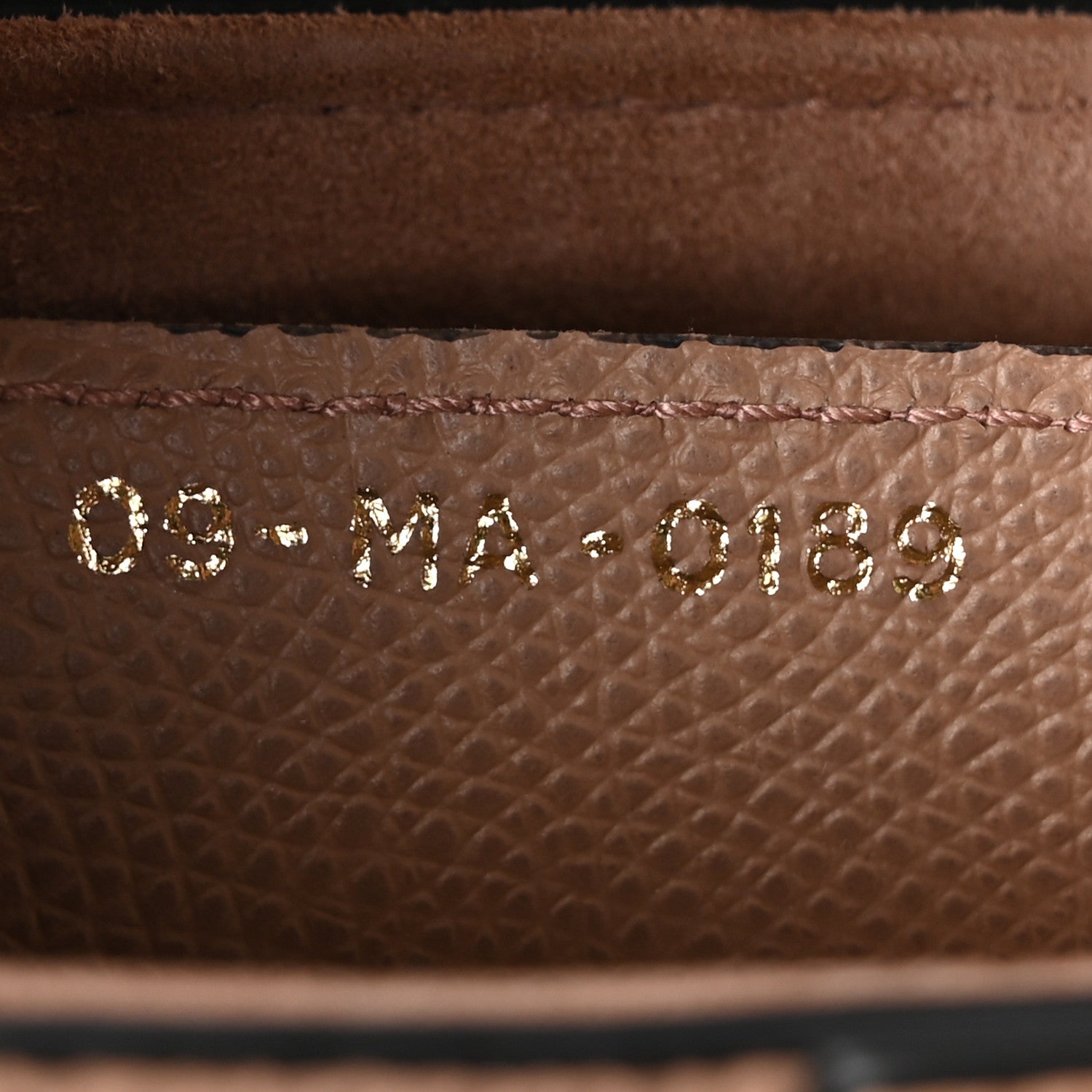 Christian Dior Grained Calfskin Saddle Bag Fard 7 of 10