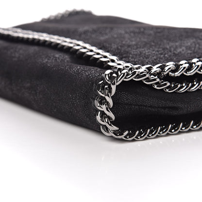 Stella McCartney Shaggy Deer Falabella Clutch Black 9 of 10