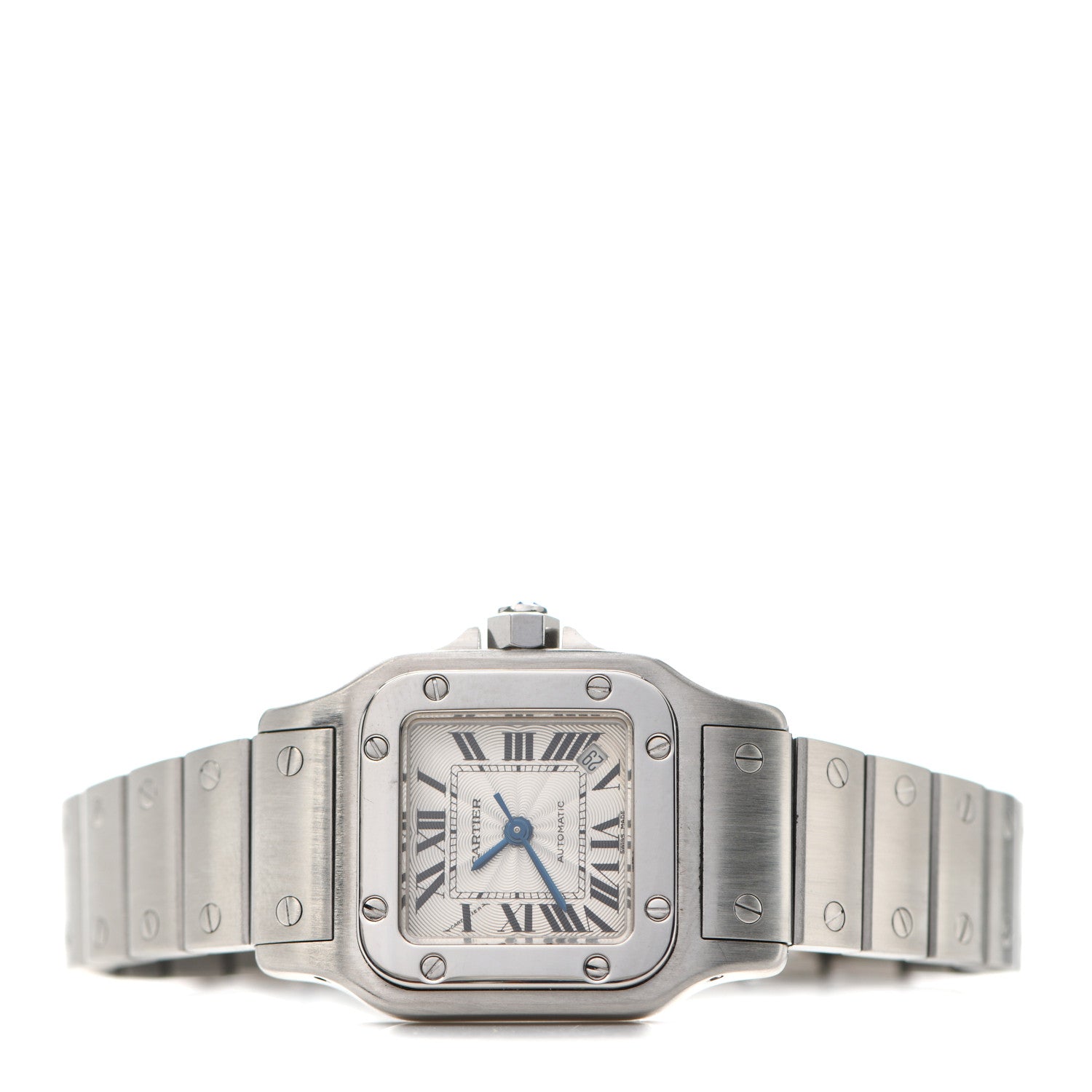 Cartier Stainless Steel 24mm Santos de Galbee Automatic Watch 2 of 5