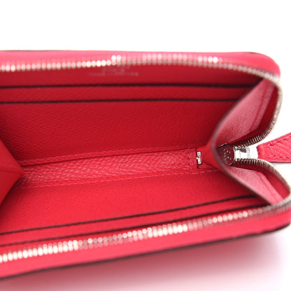 Hermes Epsom Azap Mini Wallet Rose Extreme 4 of 5