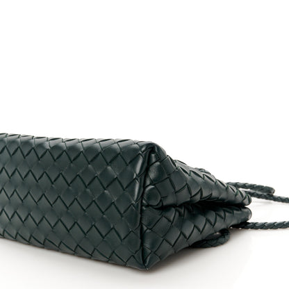 Bottega Veneta Nappa Intrecciato Small Andiamo Shoulder Bag Emerald Green 10 of 11