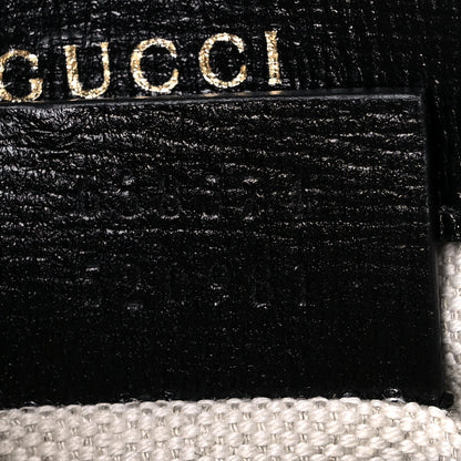 Gucci Azalea Calfskin Web Mini Horsebit 1955 Shoulder Bag Black 8 of 8