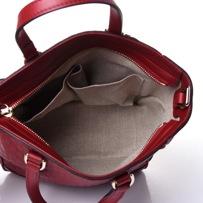 Gucci Microguccissima Small Bree Tote Red 6 of 11
